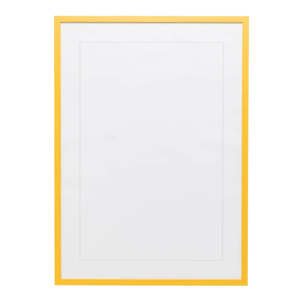 Naples Yellow Solid Wood Frame