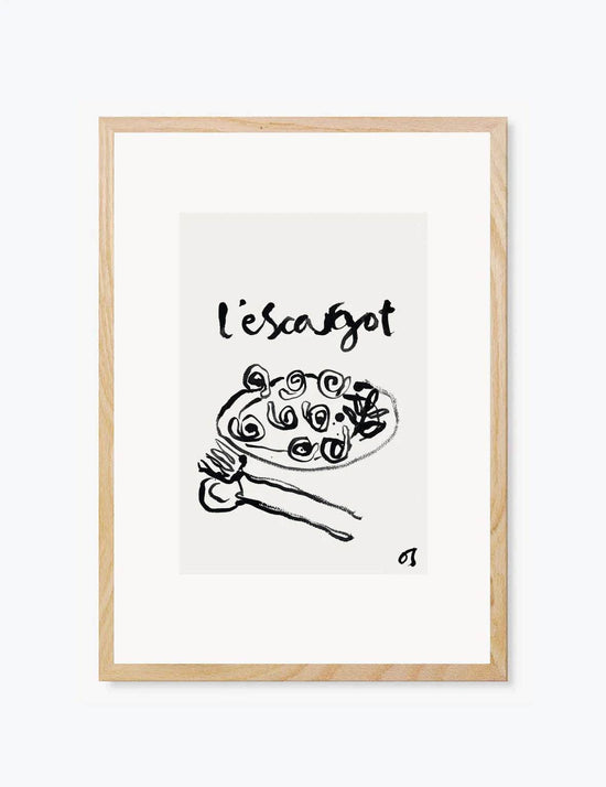 L'Escargot | Wall Art Print
