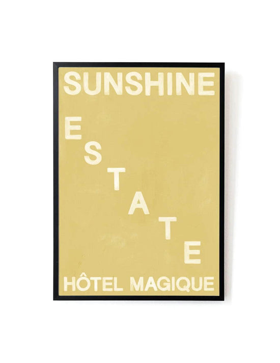 Sunshine Estate Art Print