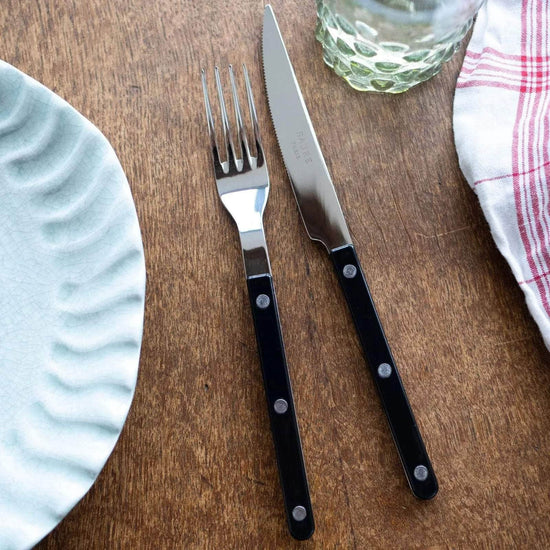 Bistrot 24 pc Cutlery Set | Black