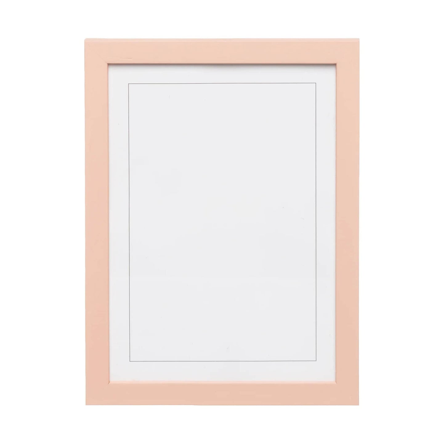 Plaster Pink Solid Wood Frame