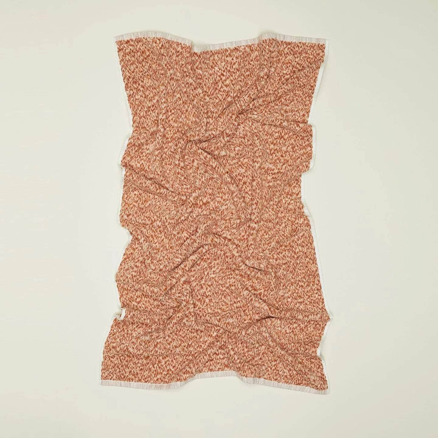 Space Dye Terry Towels - Terracotta