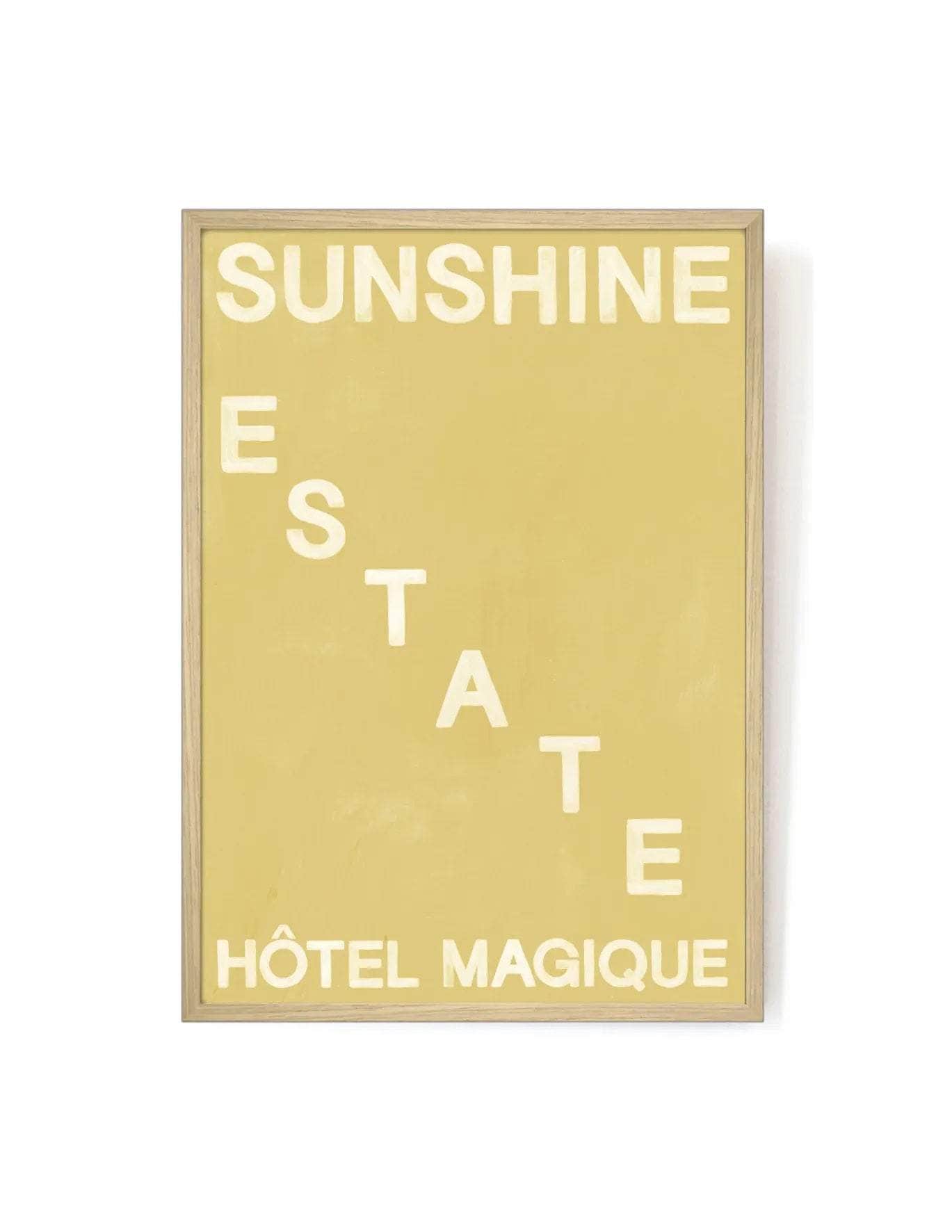 Sunshine Estate Art Print