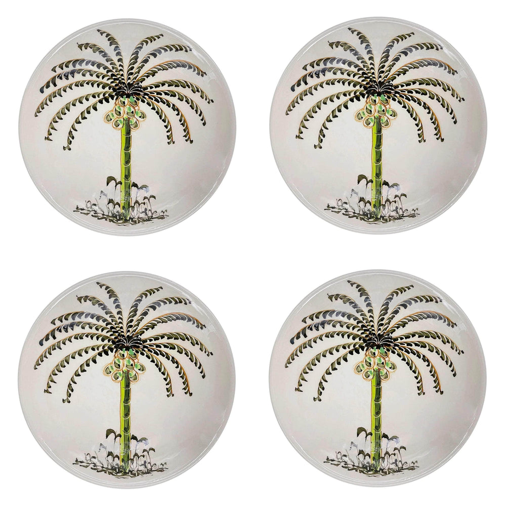 Dinner Plate, Palm, Set of Four