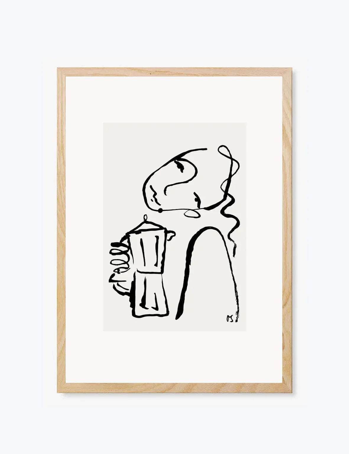 Coffee Art Print
