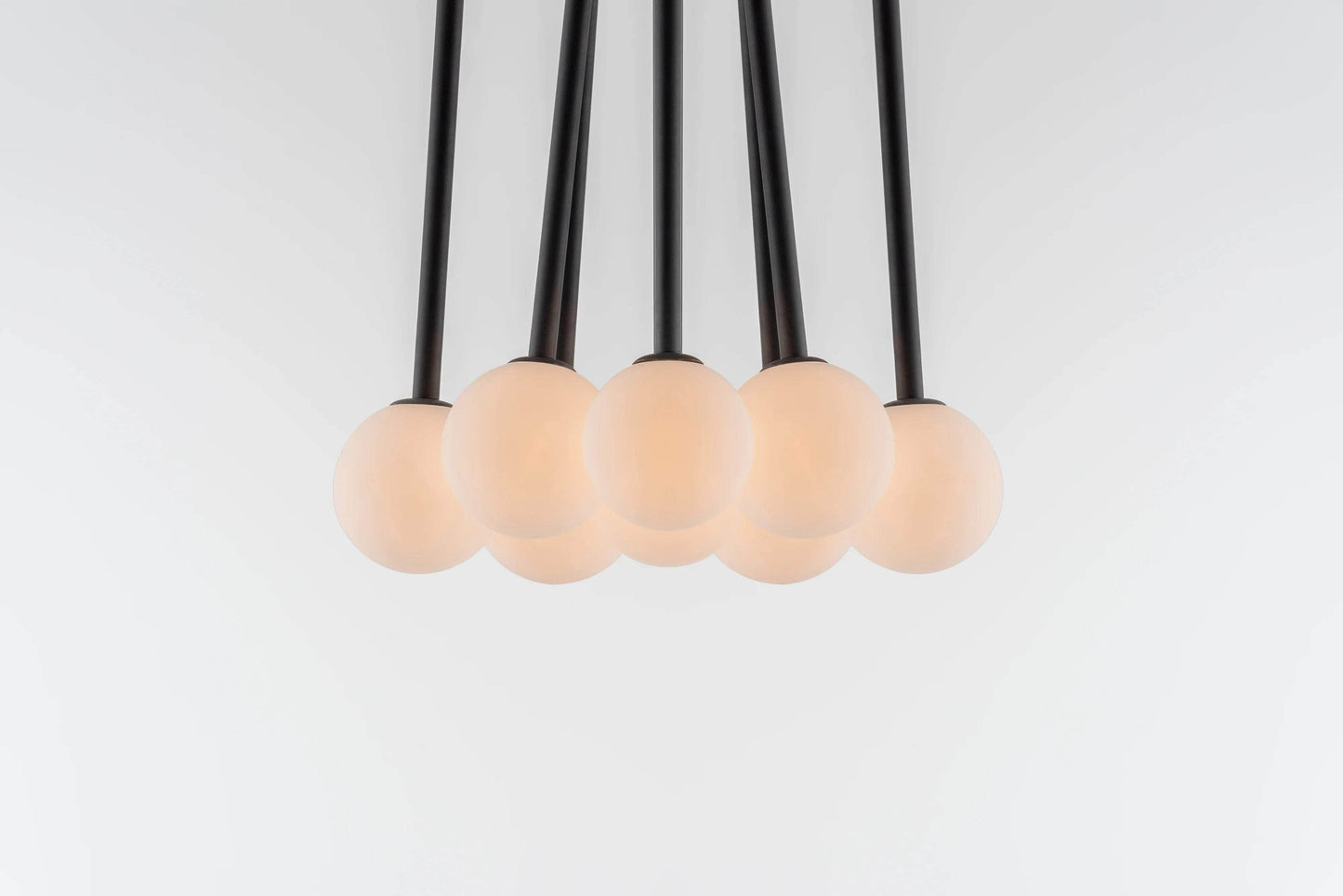 Charcoal grey cluster ceiling light