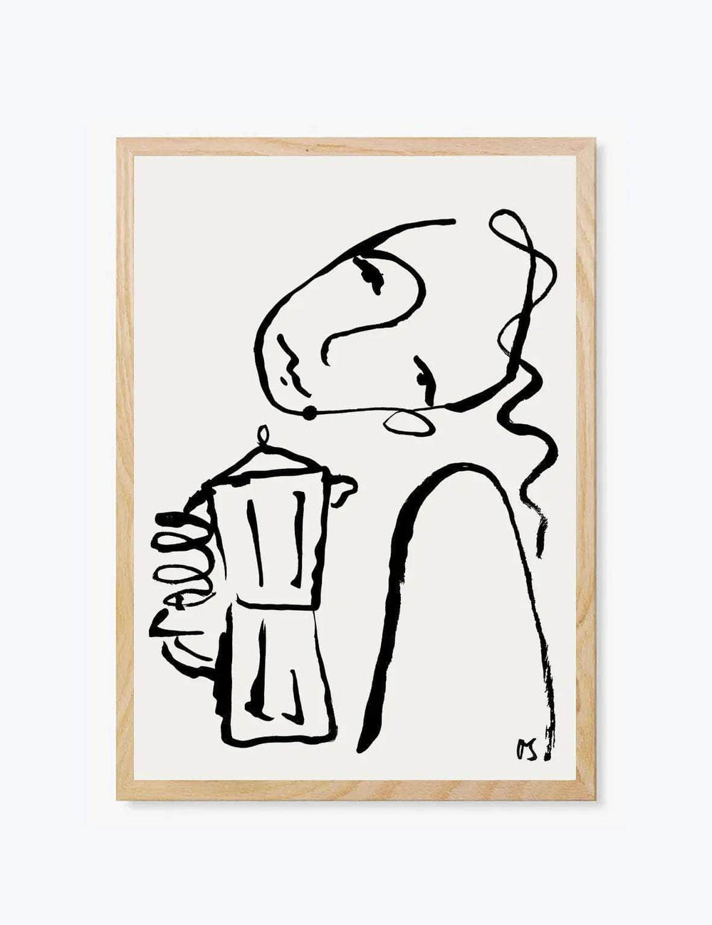 Coffee Art Print