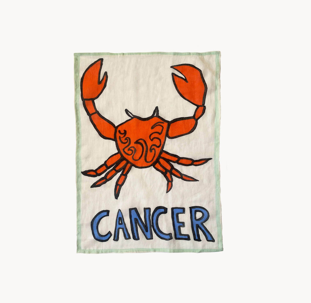 Cancer Tea Towel