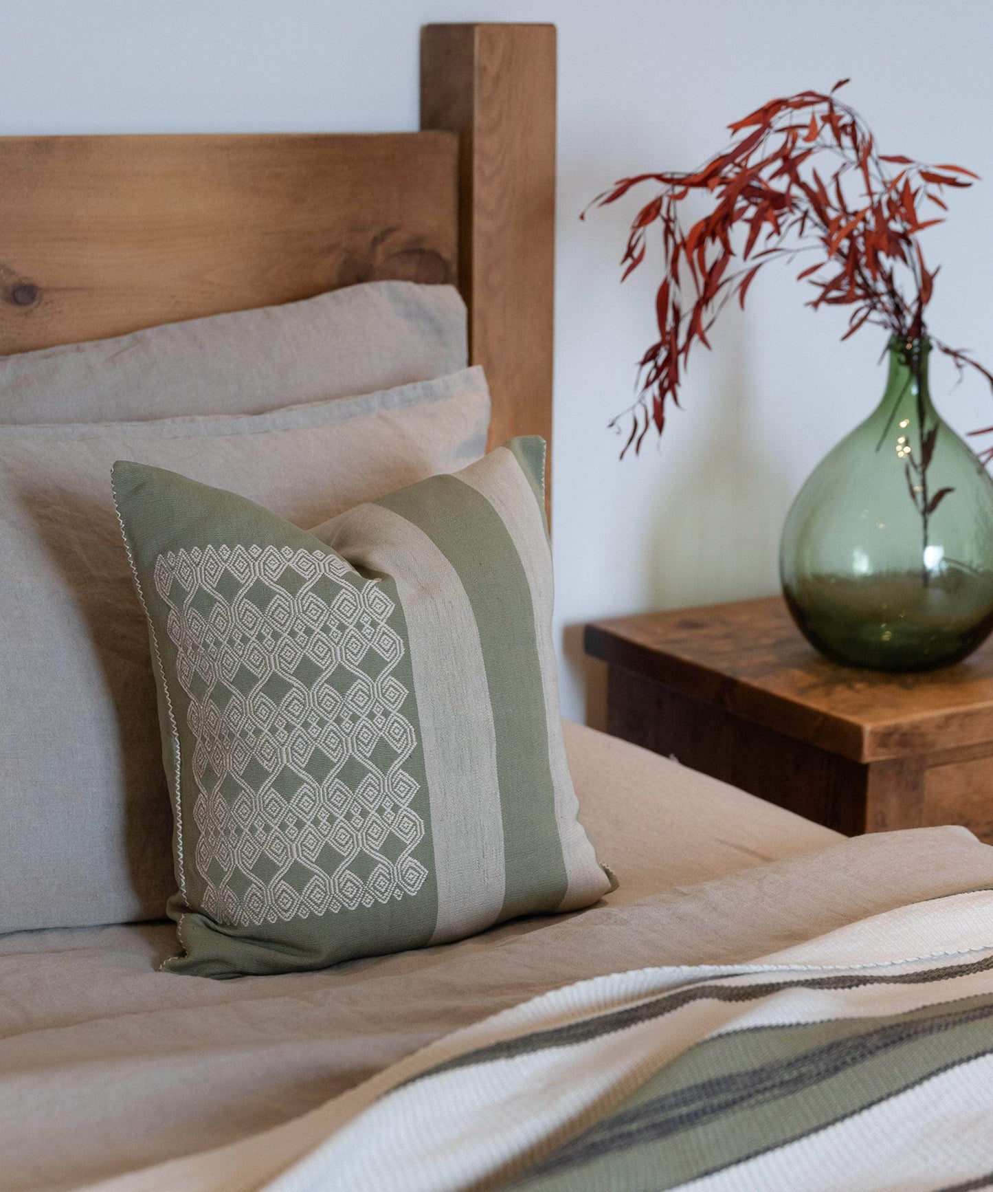 Larrinaga Handwoven Cushion Cover