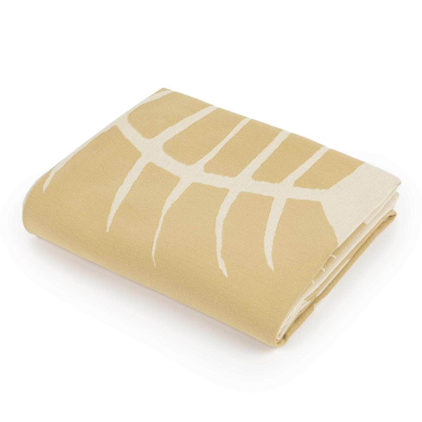 Cat Beige Cotton Tablecloth