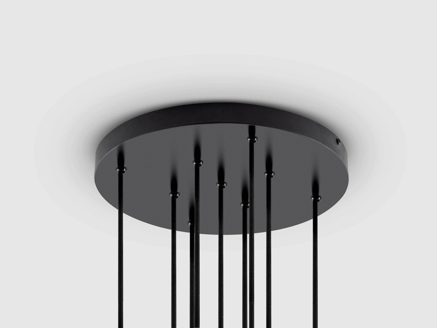 Charcoal grey cluster ceiling light