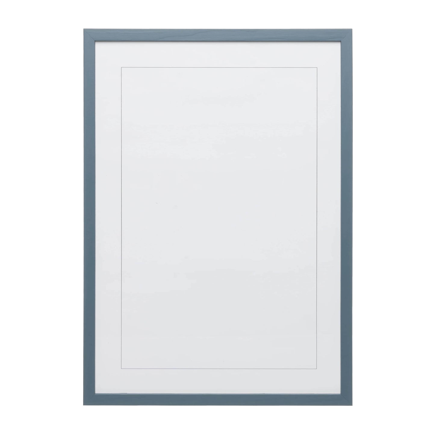 Petrol Blue Solid Wood Frame