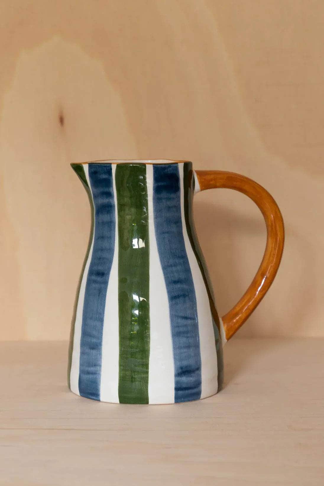 Lapa Hand Painted Ceramic Jug - 2L