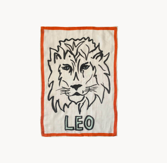 Leo Tea Towel