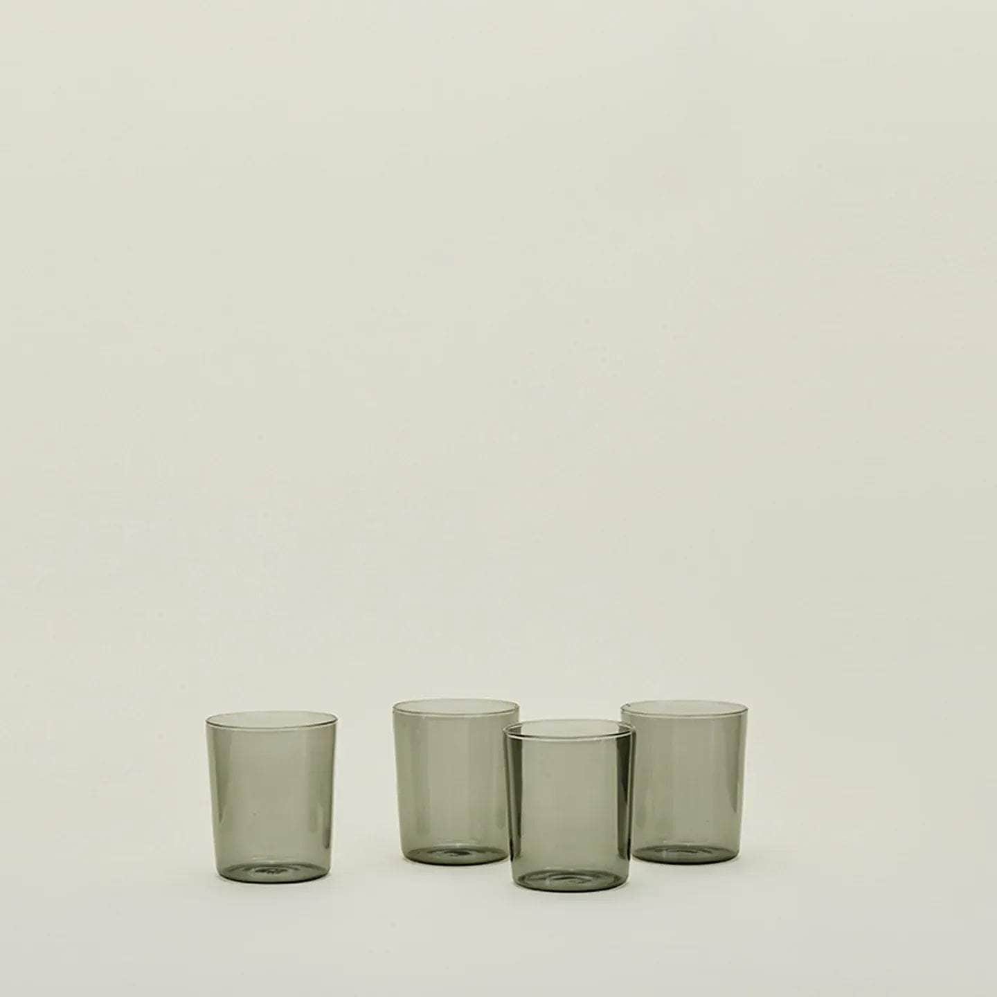 Essential Glassware - Set Of 4, Smoke