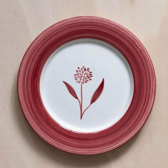 Cecilia Hand-Painted Ceramic Dinner Plate