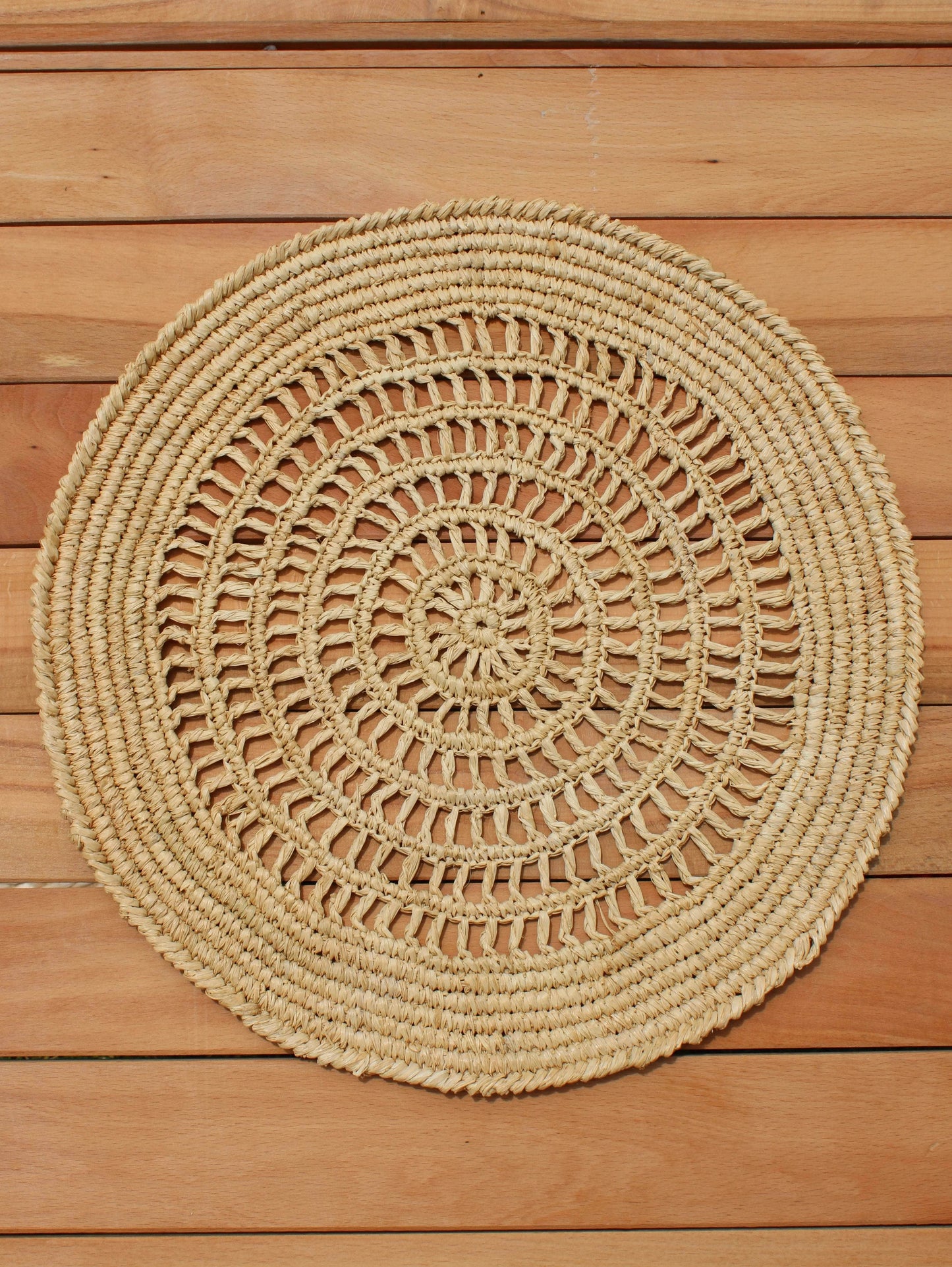 Tous Les Jours Raffia Placemat