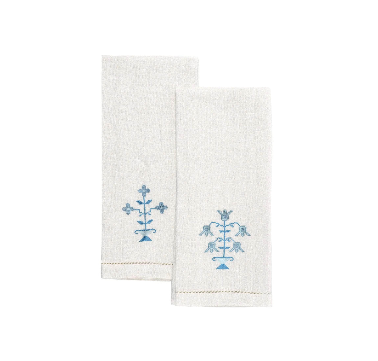 Ottoman Vase Guest Towel (Set of Two)