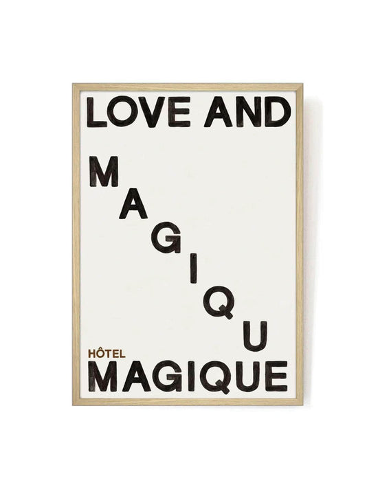 Love and Magique Art Print