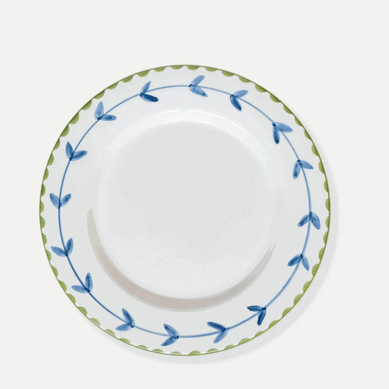 Banana Hand-Painted Ceramic Dinner Plate