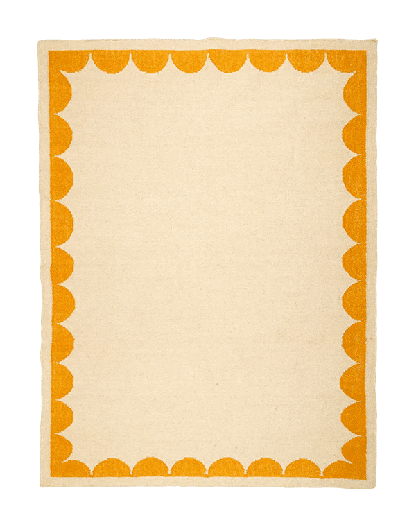 Cavea Rug in Sunshine Yellow