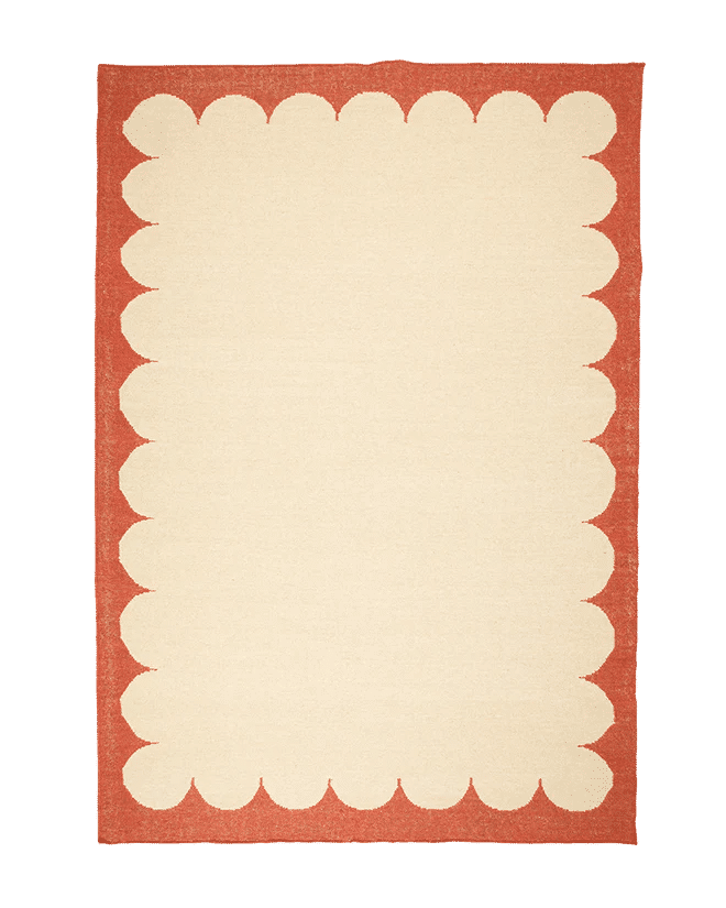 Portico Rug in Rust