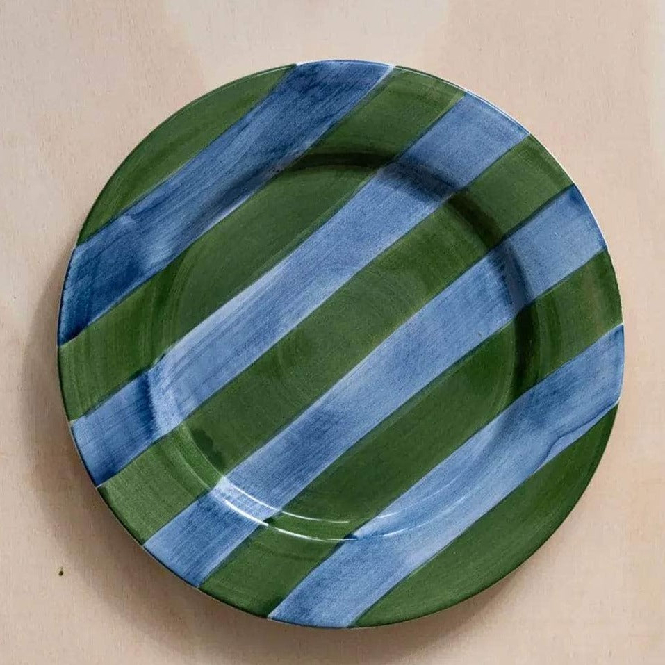 Clarice Hand-Painted Ceramic Dinner Plate