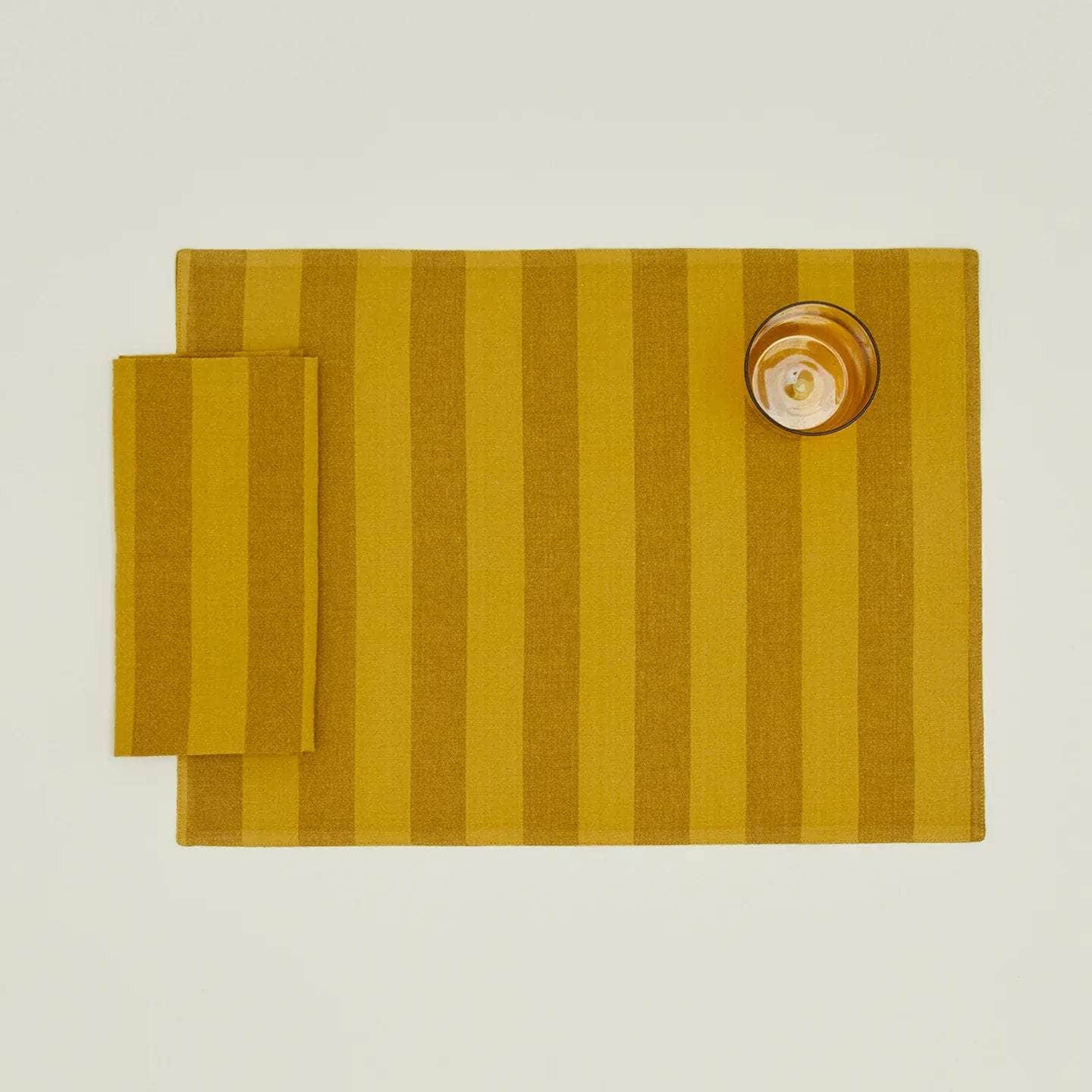 Essential Striped Placemat - Set Of 4