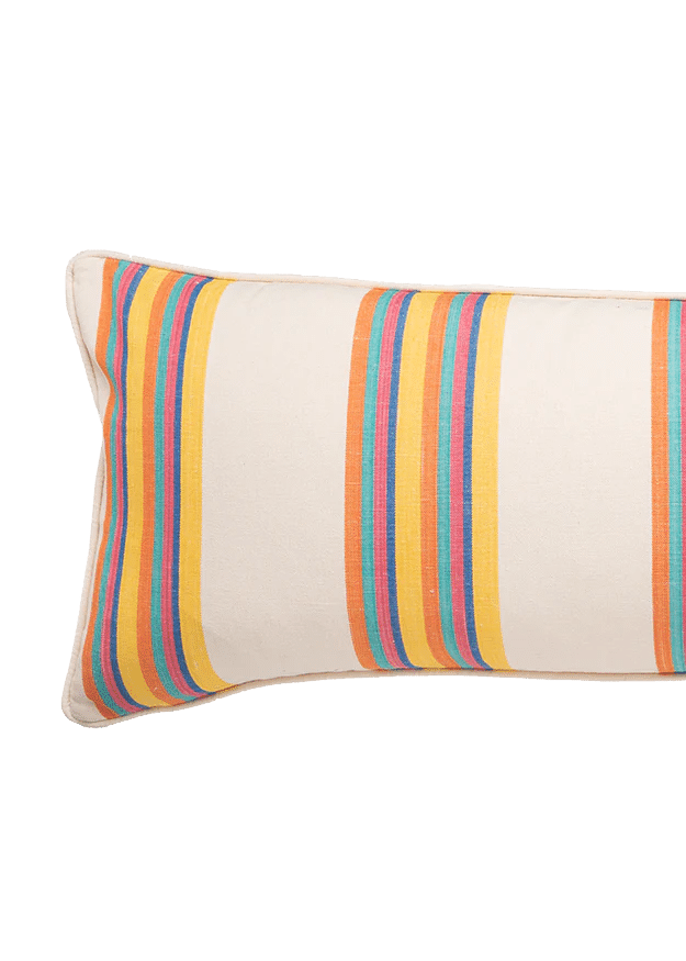Piñata Stripe Large Lumbar Cushion