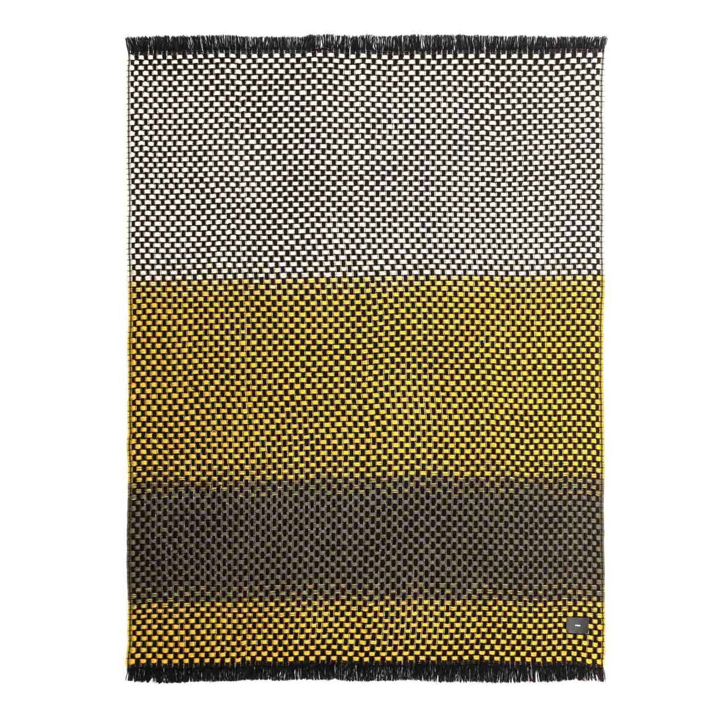 Basketweave Blanket Mustard