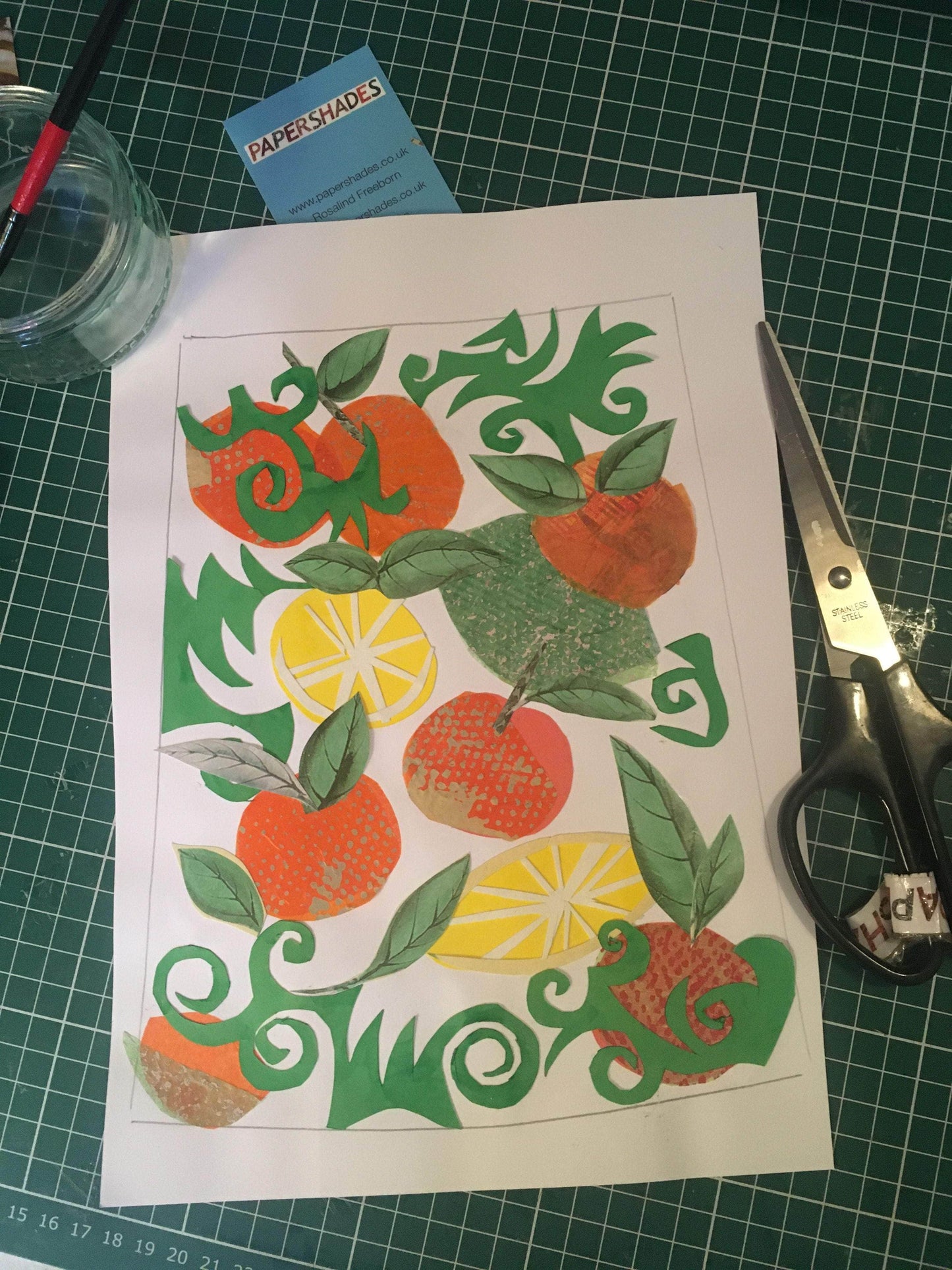 Citrus Fruit Lampshade