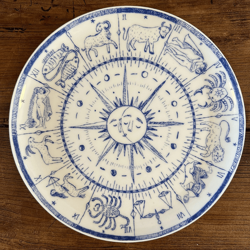 Zodiac Dinner Plate