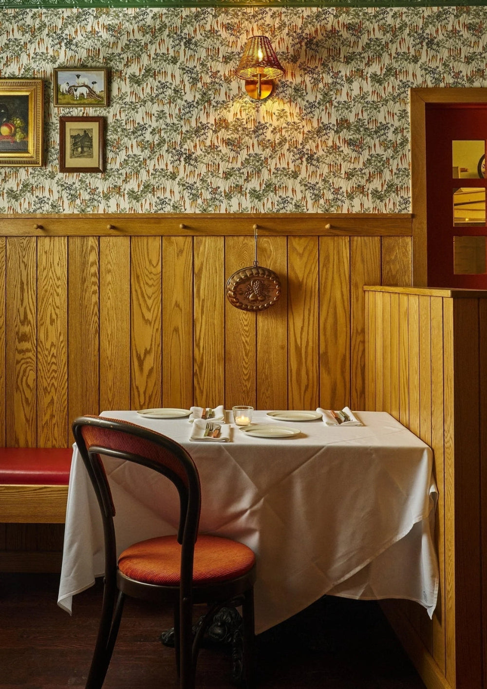 Sydney Moss x Bertioli Wallpaper for Pitts, Brooklyn