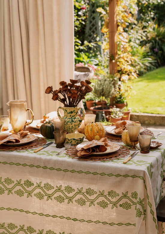 Why Everyone’s Talking About Embroidered Table Linens Right Now?