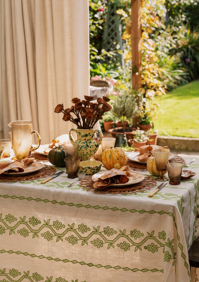 Why Everyone’s Talking About Embroidered Table Linens Right Now?