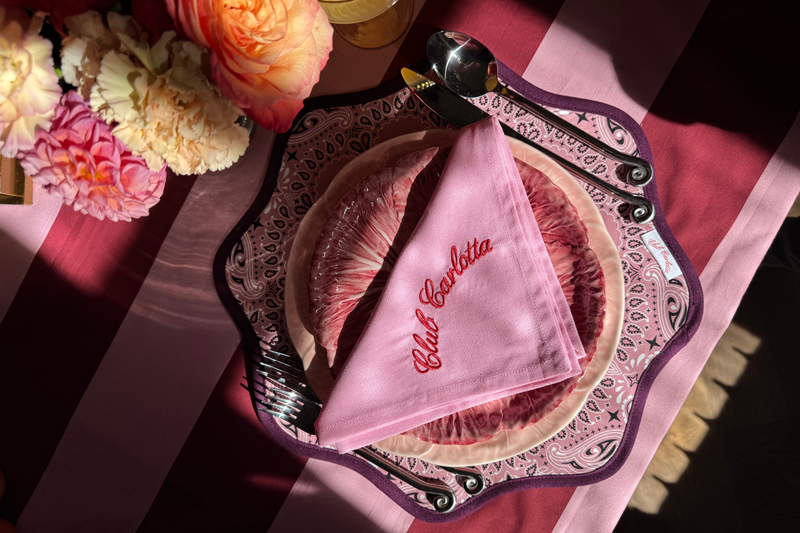 Club Carlotta Tableware