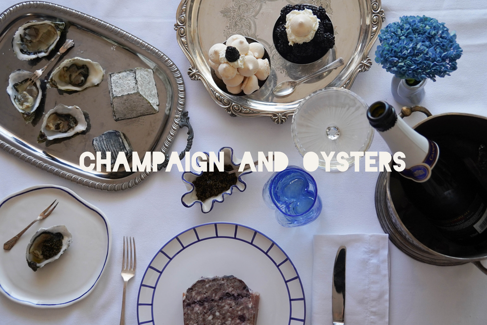 Champaign And Oysters