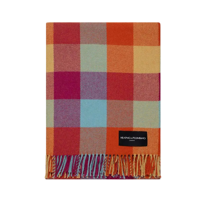 Soft Whispers - Cashmere & Merino Lambswool Blanket - Happy Hour