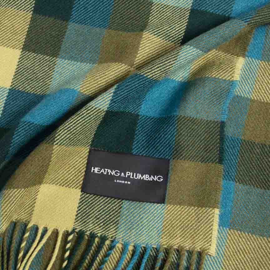 Daydreams - Merino Lambswool Throw - Moorland