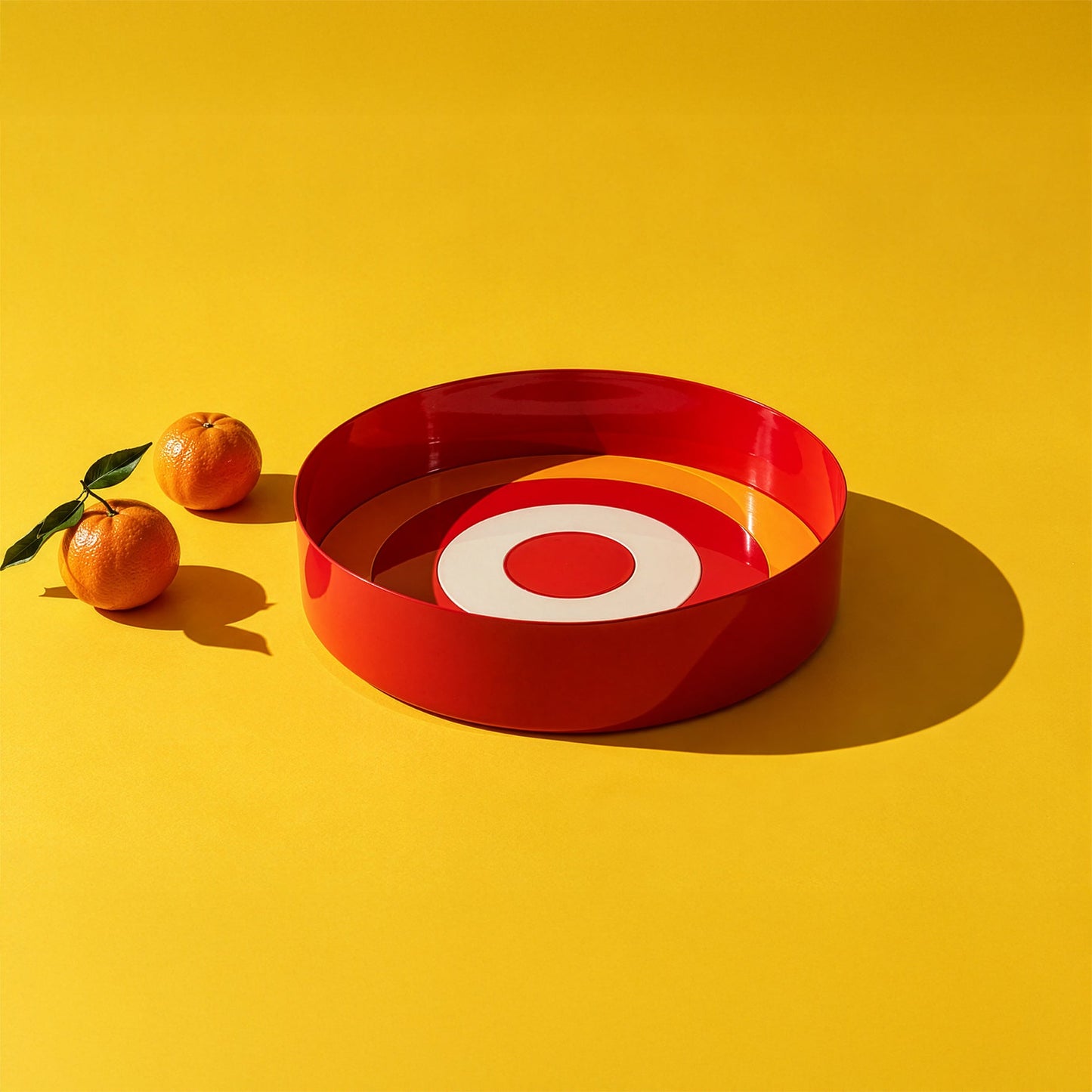 Red Loop Serving Bowl Large