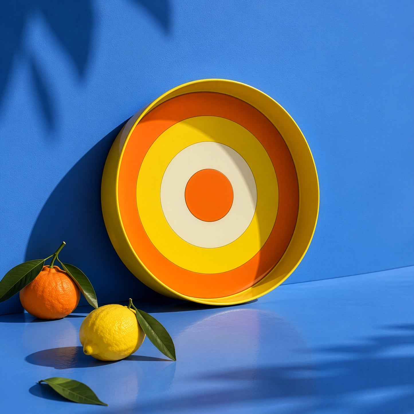 Yellow Loop Serving Bowl Large