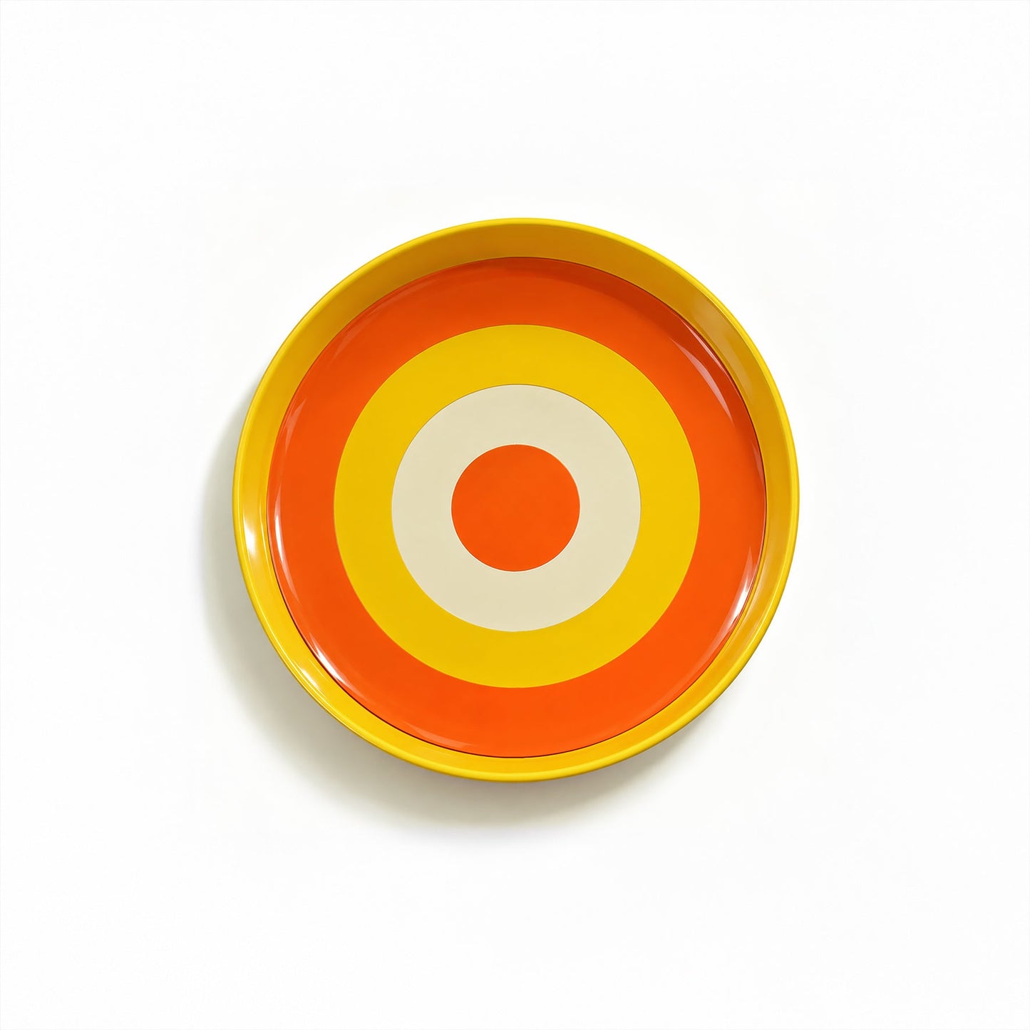 Yellow Loop Serving Bowl Large