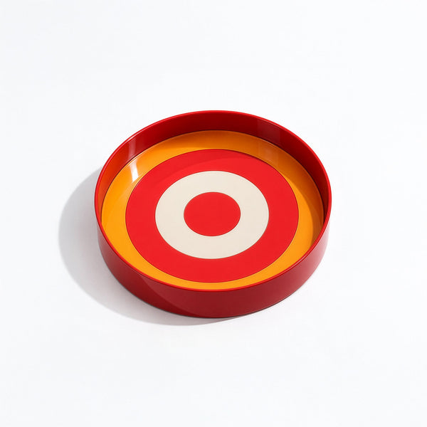 Red Loop Serving Bowl Large