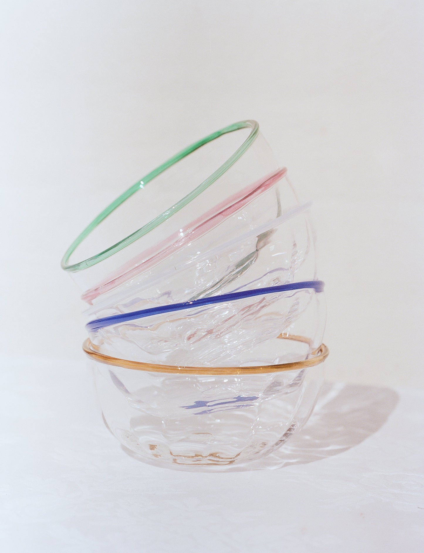 Peter Bowl | Set of Four Mixed Colours