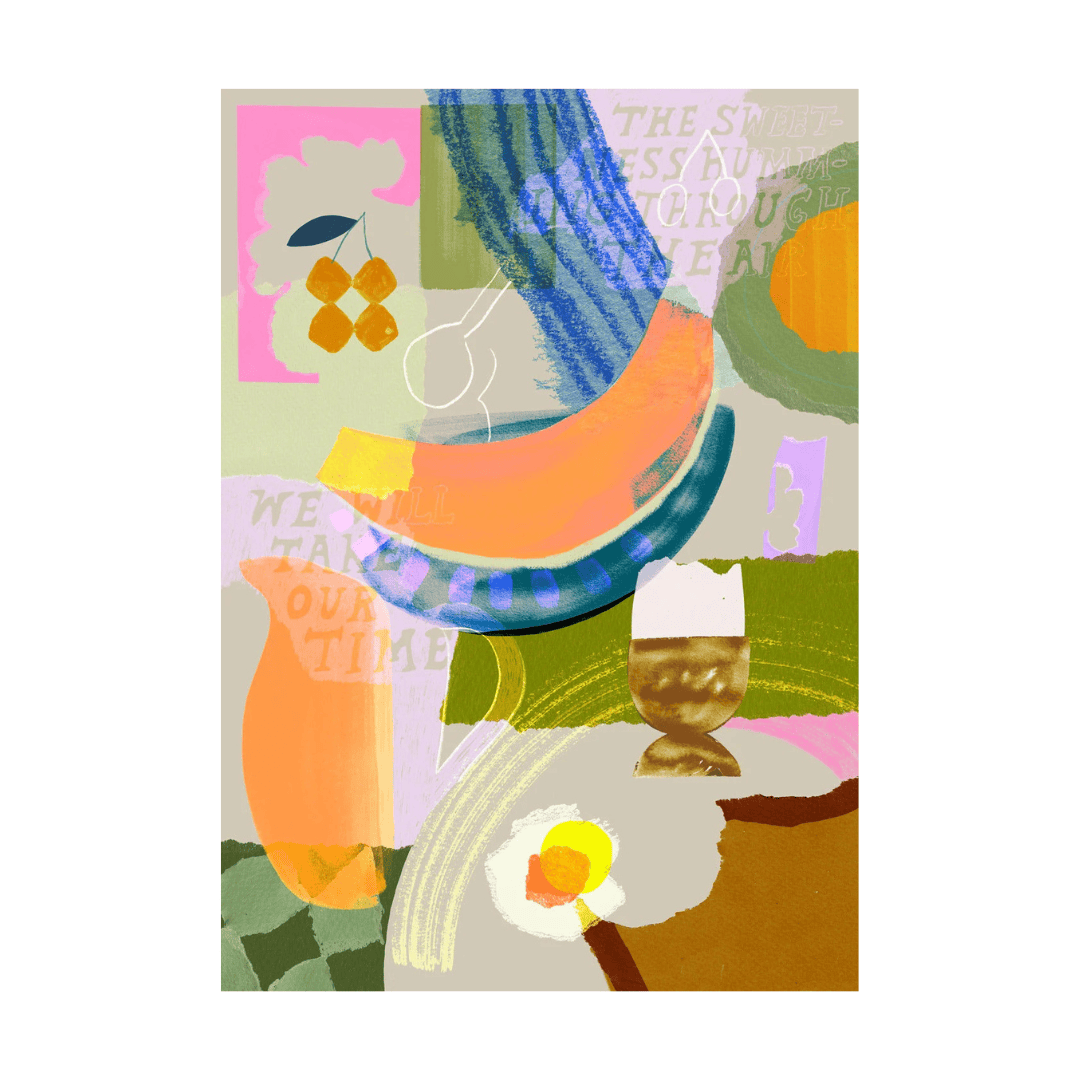 Slow Breakfast Print