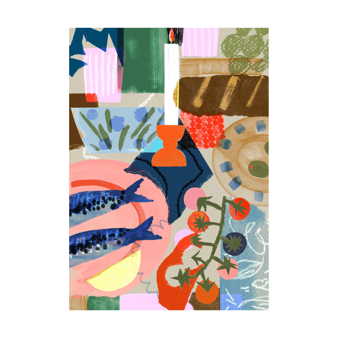 Friends To Feast Print