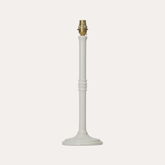 The Lacquered Lampstand in Magnolia