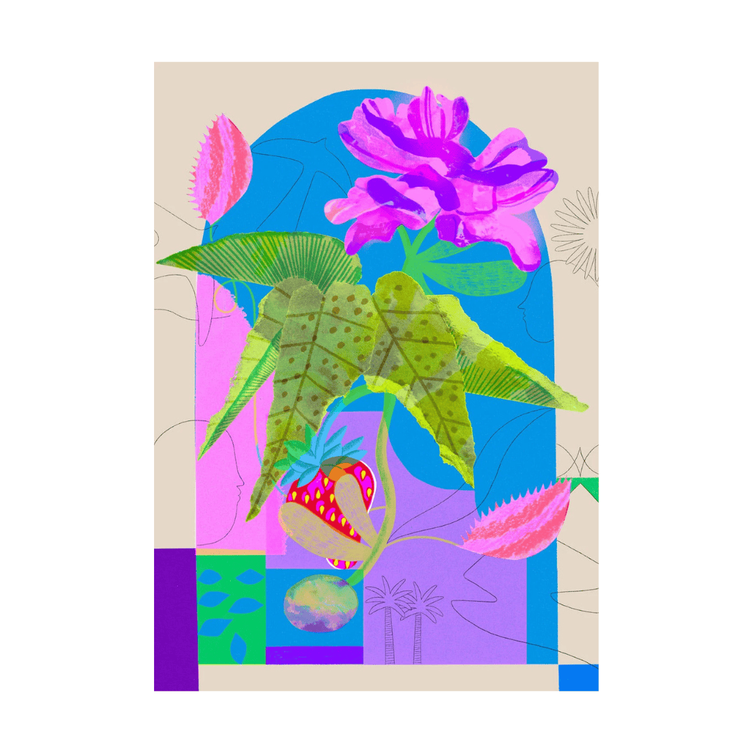Flower 2 - Seeds Of Ideas To Come Print