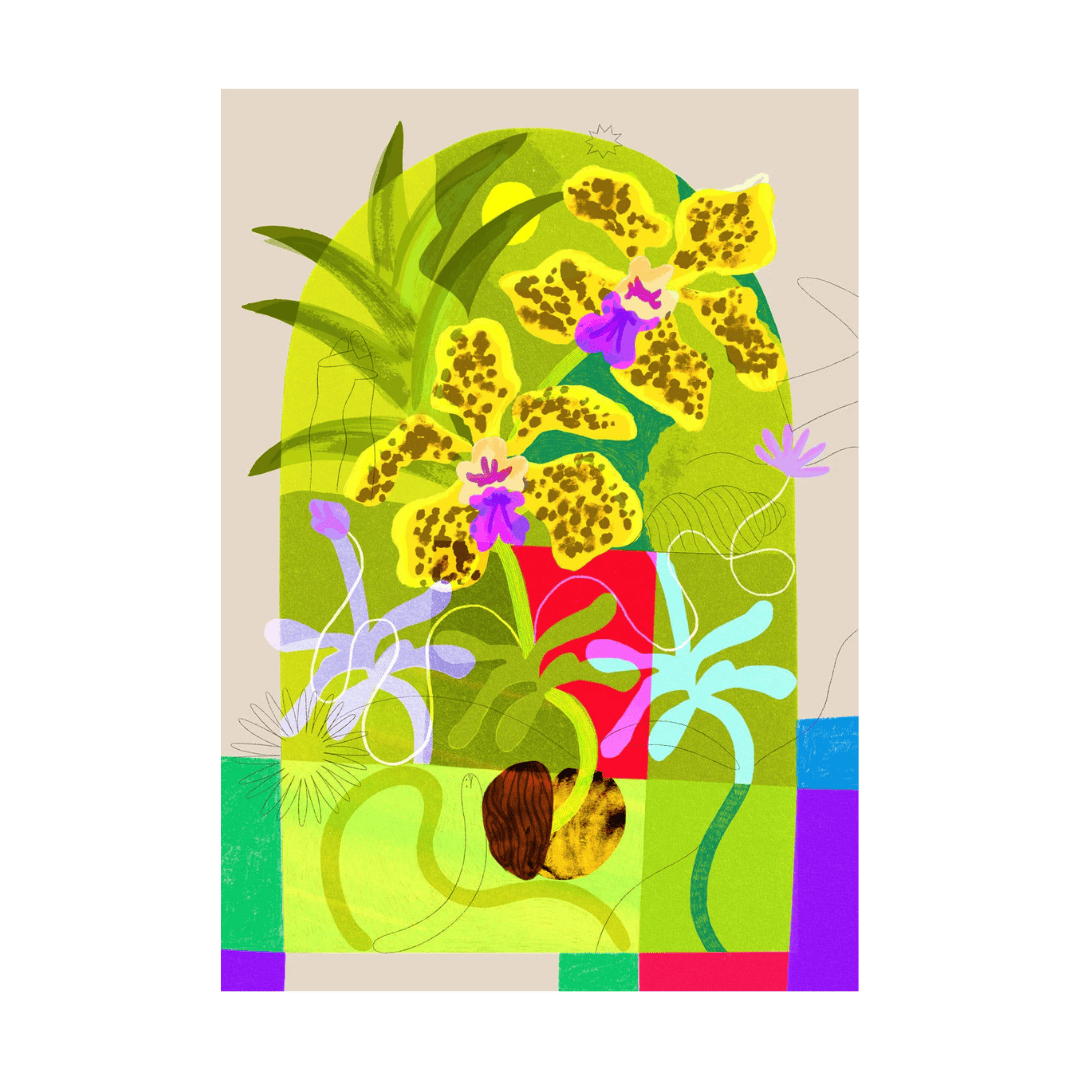 Flower 1 - Seeds Of Ideas To Come Print
