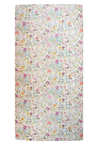 Fitted Sheet made with Liberty Fabric LINEN GARDEN - Coco & Wolf